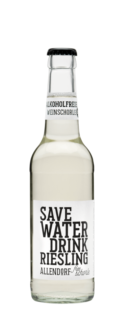 Allendorf FREE Riesling-Schorle 0,33l "SAVE WATER DRINK RIESLING" Alkoholfrei