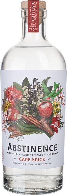 Abstinence Cape Spice Botanicals - alkoholfreier Gin aus Südafrika 0,75l
